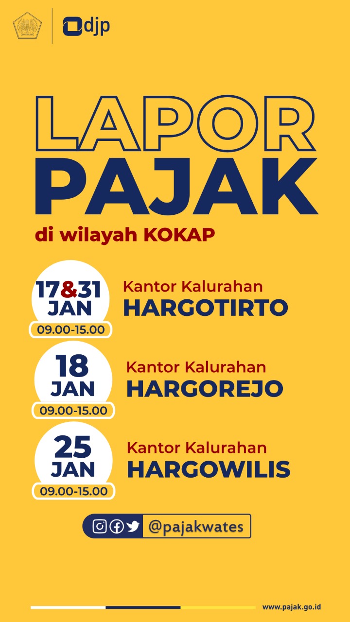 DJP "Jemput Bola" Di  Kalurahan Hargorejo